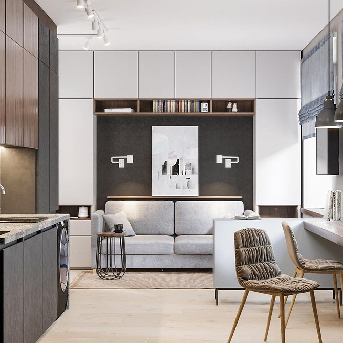 Модель дивана з низькою посадкою та глянцевою шкіряною оббивкою: вийшла з моди