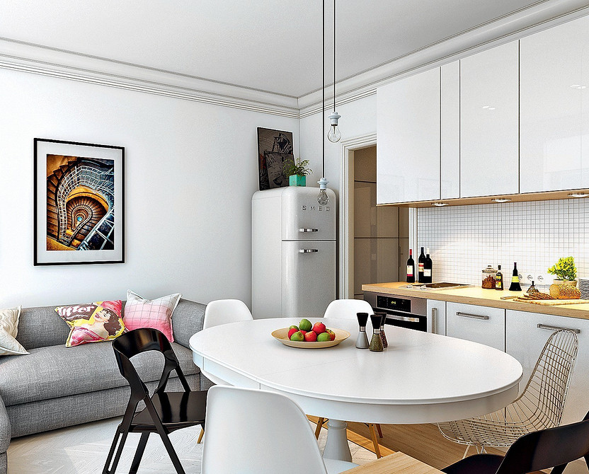 Уникайте помилок Помилки при виборі меблів для маленької квартири: надто великі шафи та темні кольори.