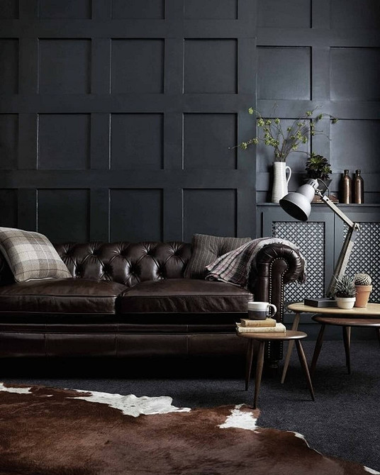 Стильний інтер'єр 2026: темні меблі, рослини для свіжості та елегантності