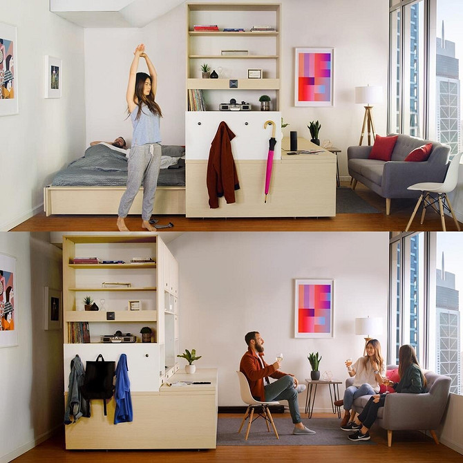 Тренди меблів 2024: сучасний дизайн інтер'єру з акцентом на функціональність та комфорт.