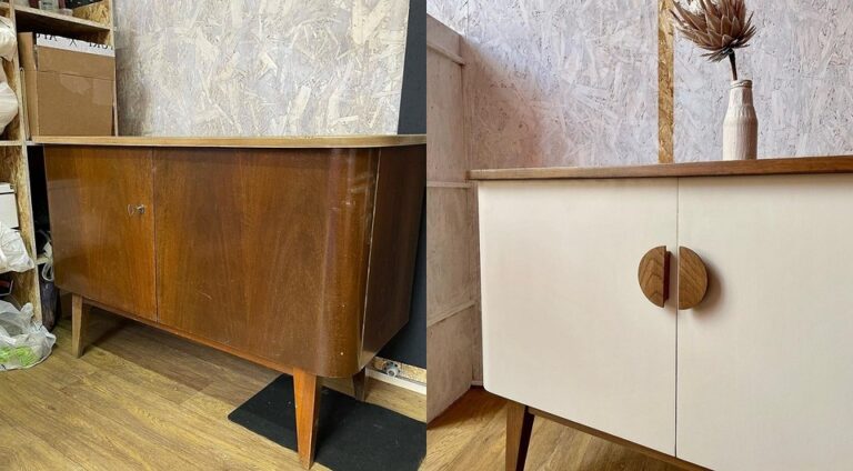 Відновлення старих тумбочок: ідеї та натхнення для вашого дому. — Переробка старих тумбочок