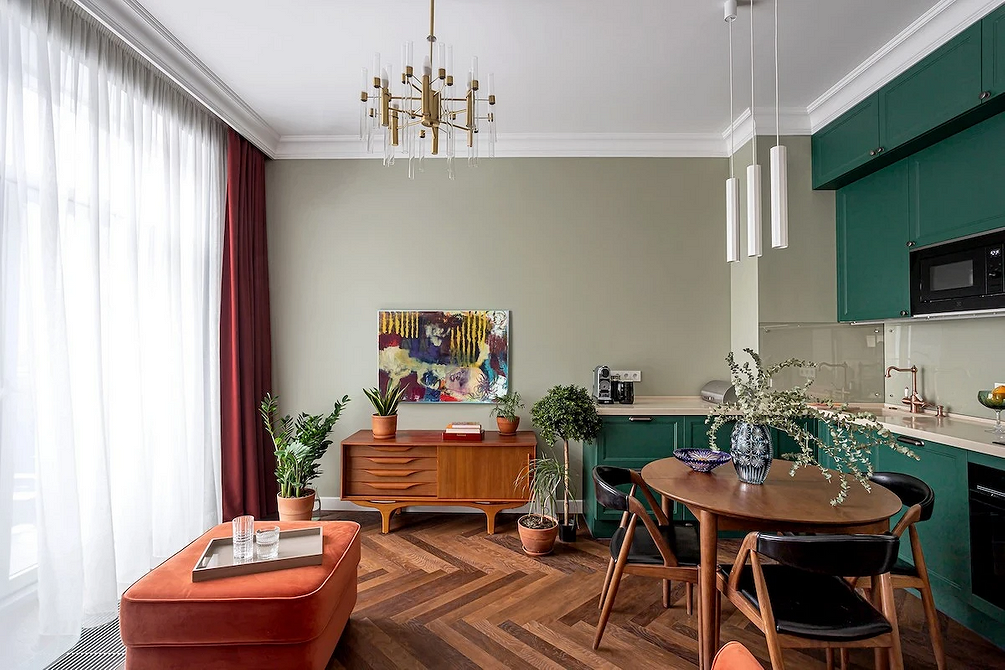 Пастельні тони в меблях Поєднання пастельних тонів в меблях: ніжний та затишний інтер'єр.