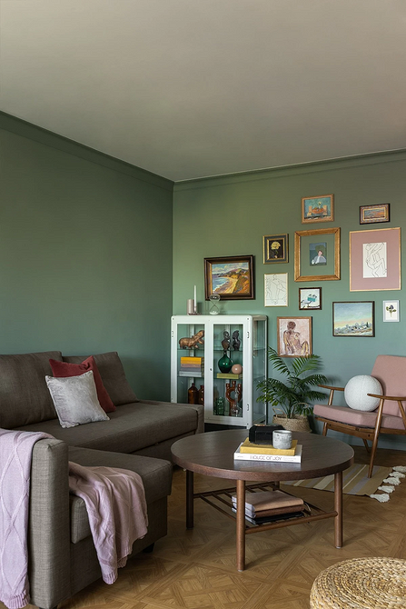 Текстури: сучасний дизайн Сучасний інтер'єр з використанням різних текстур для візуального збагачення простору.