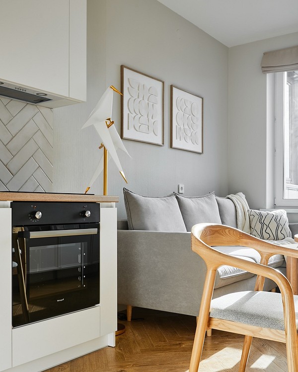 М'який кухонний диван – зручне місце для відпочинку та чаювання у колі сім'ї.