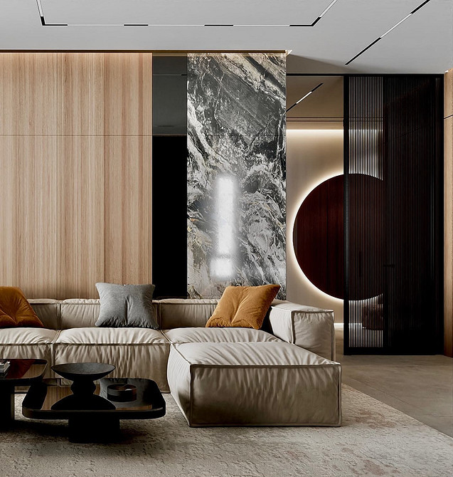 Стильний диван у вітальні: сучасні тренди в дизайні м'яких меблів.