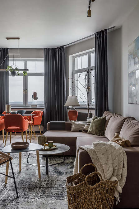 Диван як центральний елемент вітальні: ідеї дизайну та поради щодо вибору