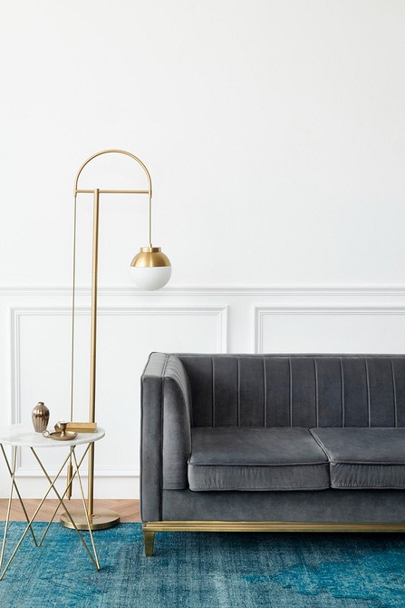 Кутовий диван: оббивка 2025 Інтер'єр з темним кутовим диваном: вибір стильної оббивки 2025