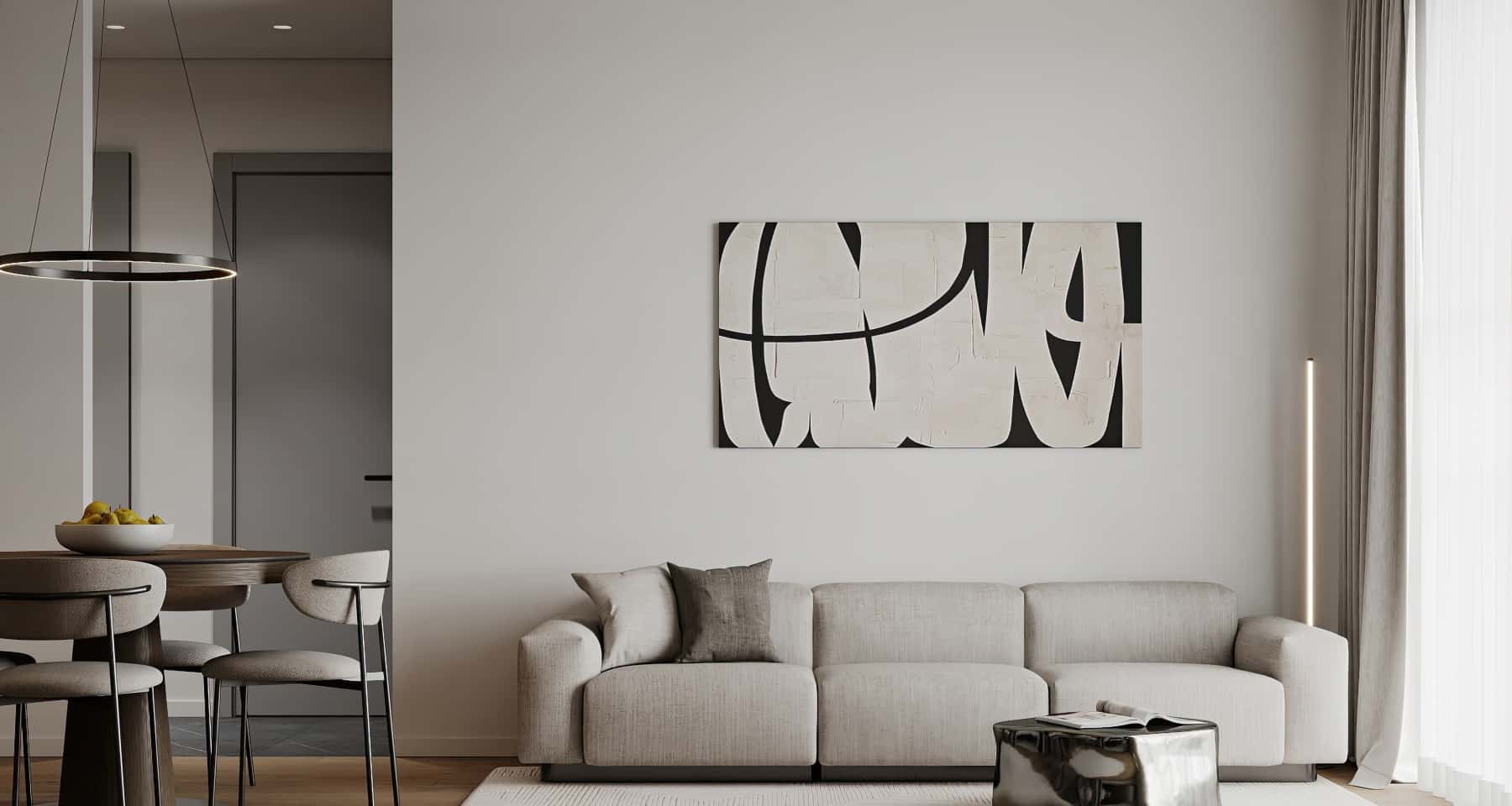 Неокласичний еко-дизайн 2025: натуральні матеріали та біоформи в інтер'єрі.