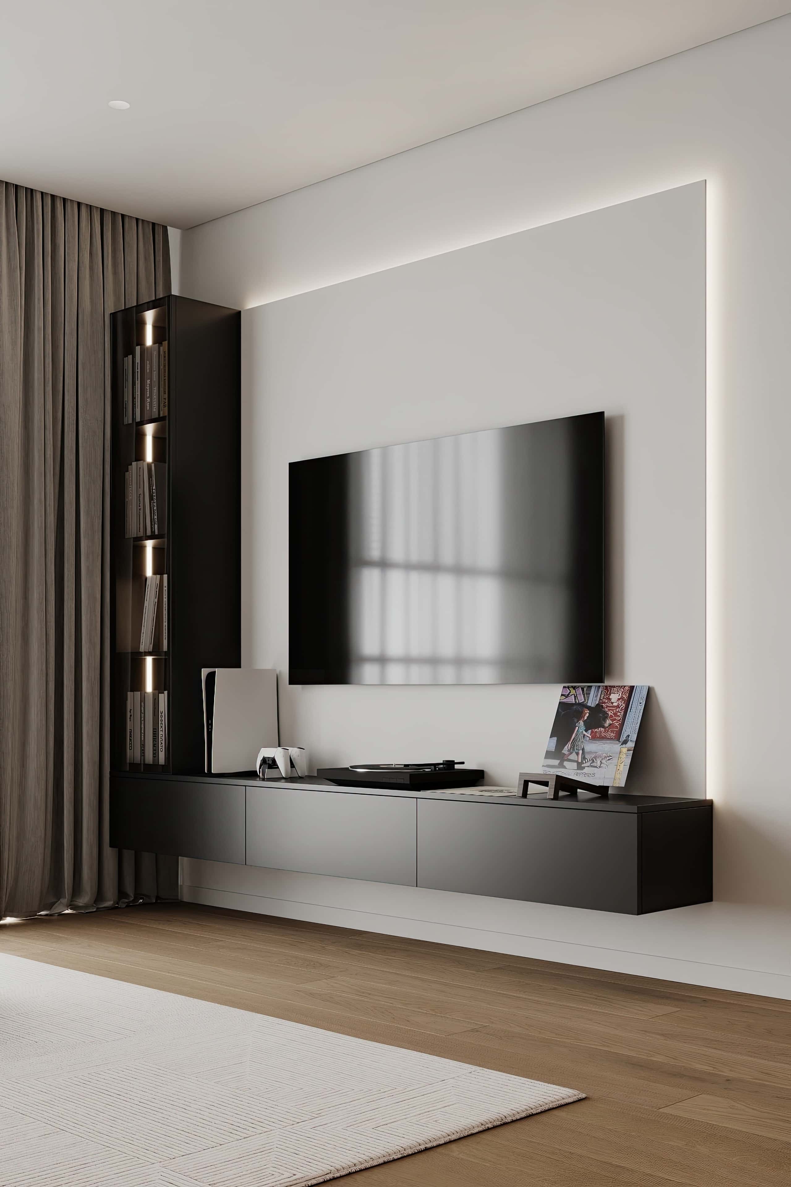 Неокласичний інтер'єр 2025: куточок для відпочинку з м'якими меблями.