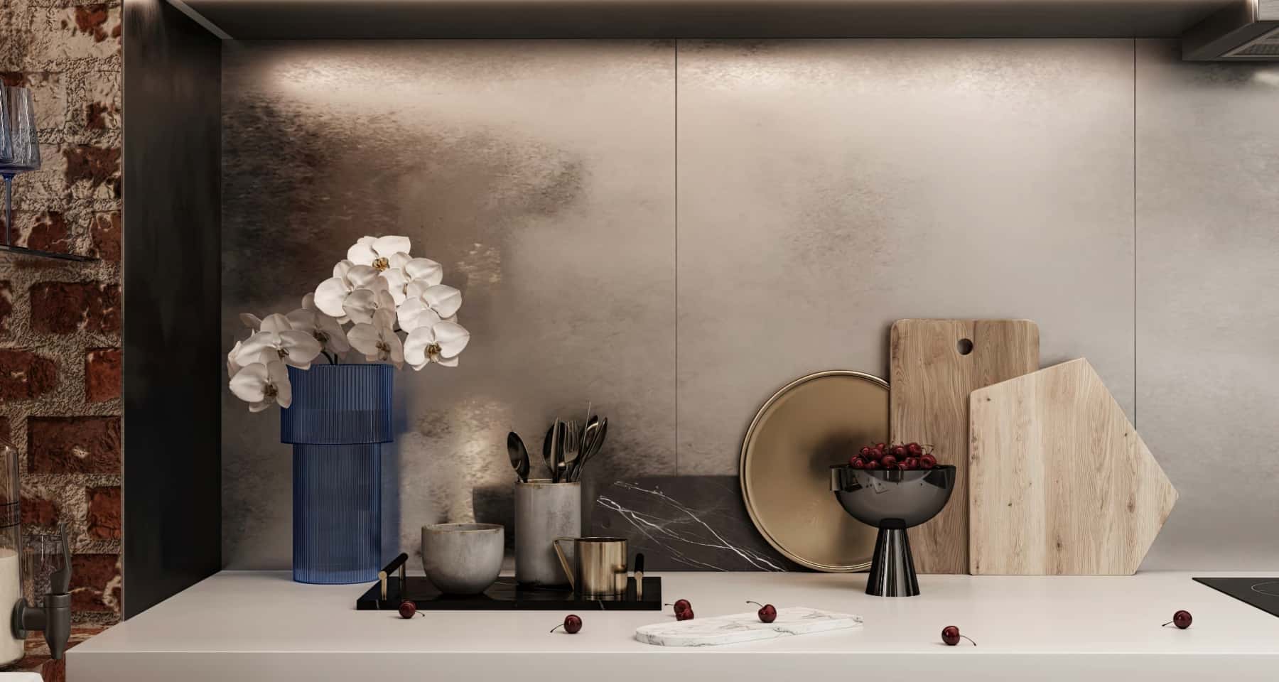 Сучасний лофт інтер'єр Сучасний дизайн інтер'єру в стилі лофт-мінімалізм 2026 з відкритим плануванням.