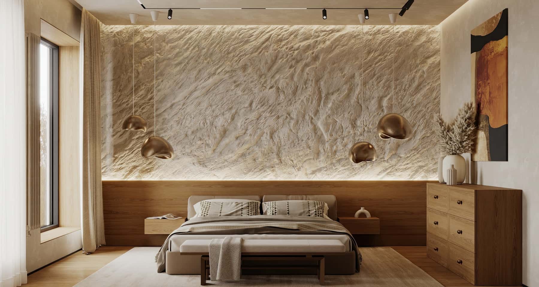 Сучасний еко-інтер'єр 2026: комфорт, натуральні текстури та приємні кольори.