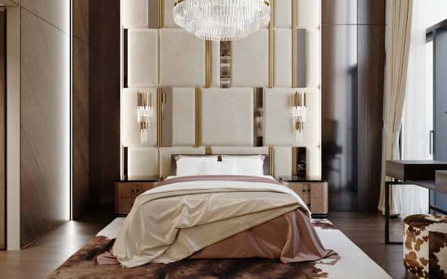 Авторські меблі Розкішний дизайн інтер'єру дворівневої квартири 2026 з авторськими меблями.