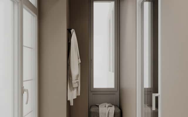 Інтер'єр заміського будинку в еко стилі: використання натурального дерева та каменю в оздобленні.