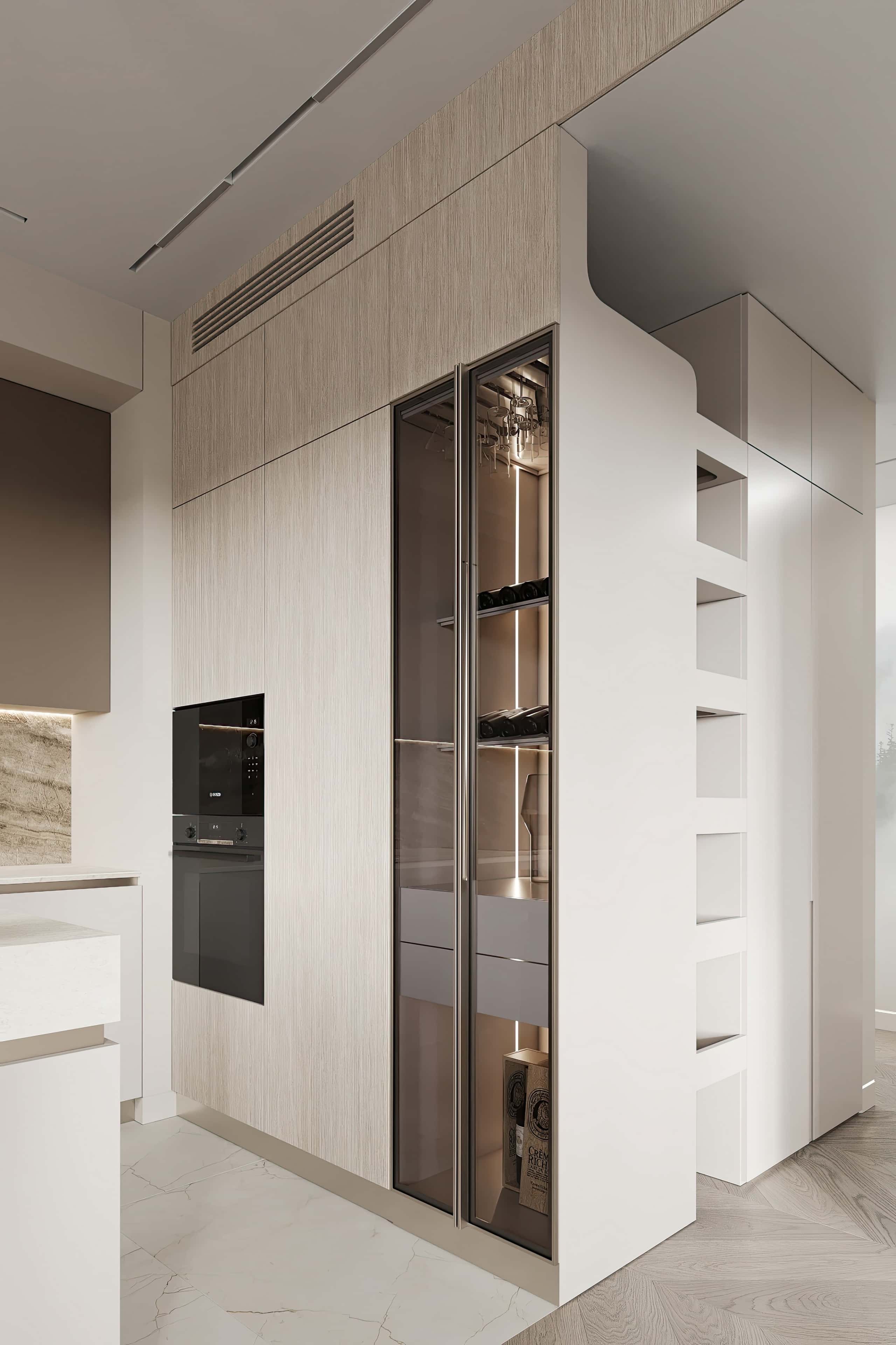 Неокласика: світла кухня Неокласична кухня в світлих тонах: дизайн 2026 з акцентом на деталях