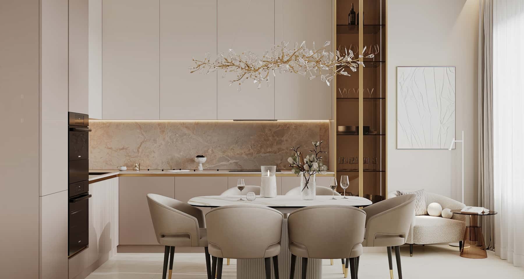 Світла кухня 2026: ідеї та натхнення від Віра-АртСтрой — Світла кухня дизайн 2026