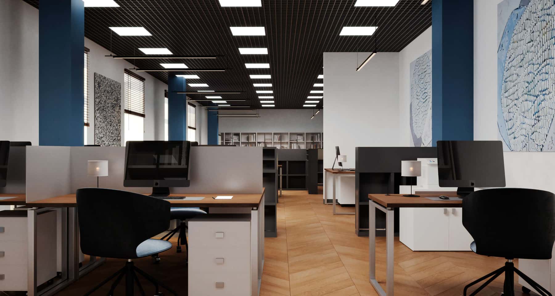 Натхненний простір 2026 Простір офісу 2026: сучасний дизайн, звукоізоляція та натхнення для бізнесу