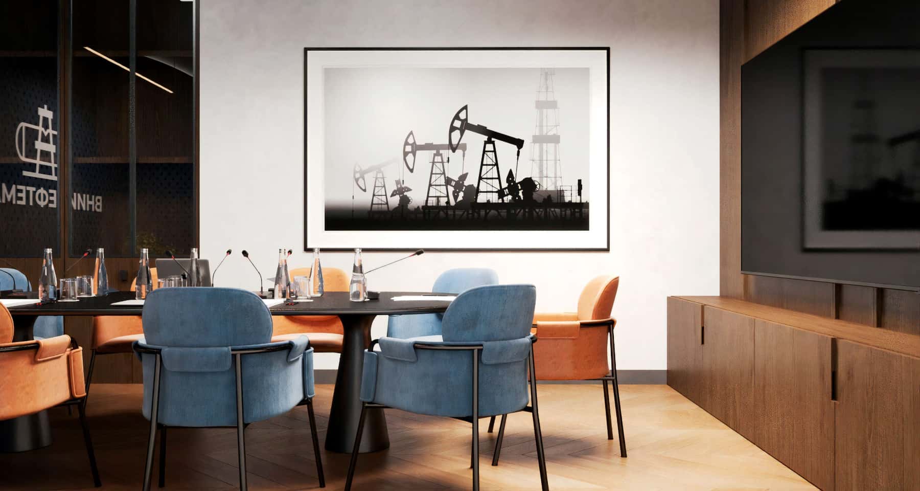 Дизайн офісу 2026: ергономічні робочі місця, корпоративні кольори, продуктивний простір