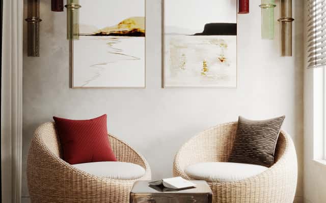 Інтер'єр трикімнатної квартири в бежево-коричневих тонах з акцентом на комфорт.