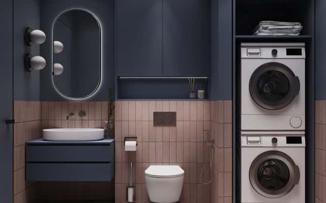 Освітлення в трикімнатній квартирі: люстра, торшер та настільні лампи у вітальні.