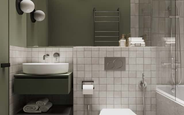 Балкон в трикімнатній квартирі: місце для відпочинку з зручними меблями та рослинами.