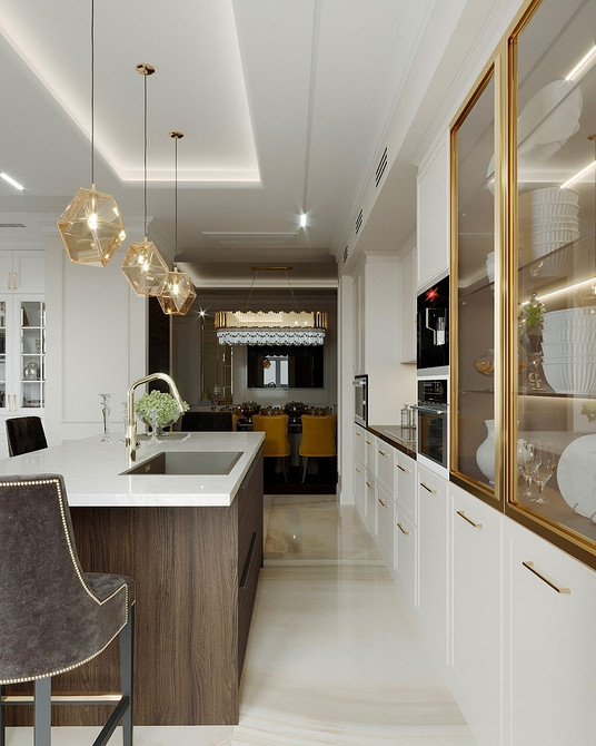 Трендові кольори меблів 2026: приклад використання зеленого кольору в оббивці дивану.