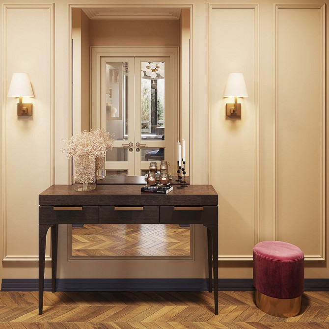 Пастельні тони в інтер'єрі: приклад використання рожевого кольору в дизайні дитячої кімнати.