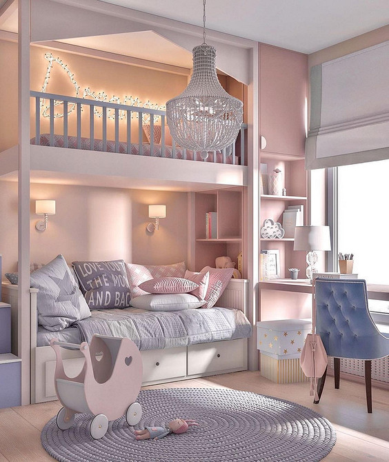 Практичний вибір для дітей Двоярусне ліжко з диваном: стильний та практичний вибір для дитячої кімнати.