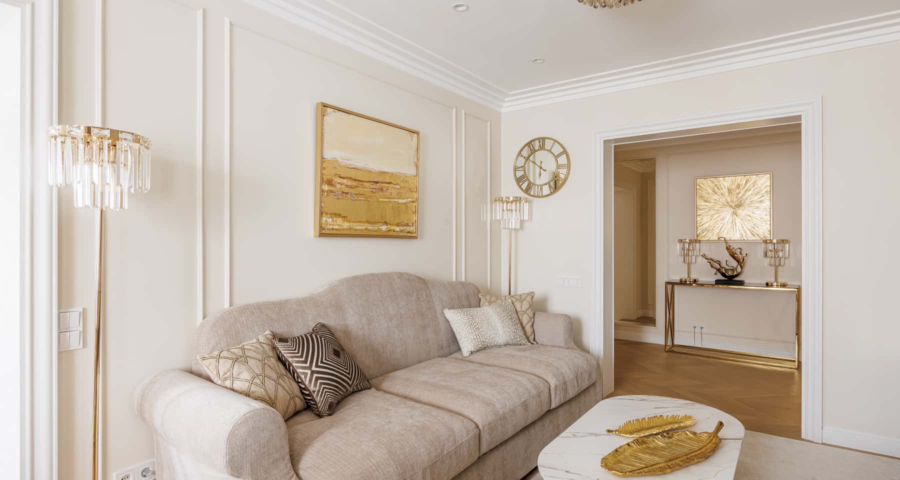 Розкішні деталі ремонту Деталі розкішного ремонту: натуральний камінь і дизайнерські акценти