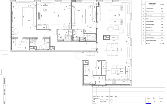 Елегантний елітний ремонт квартири в стилі сучасна класика з вітальнею
