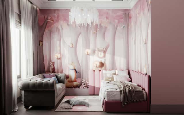 Приклад елітного ремонту квартири в стилі неокласика з елементами арт-деко.