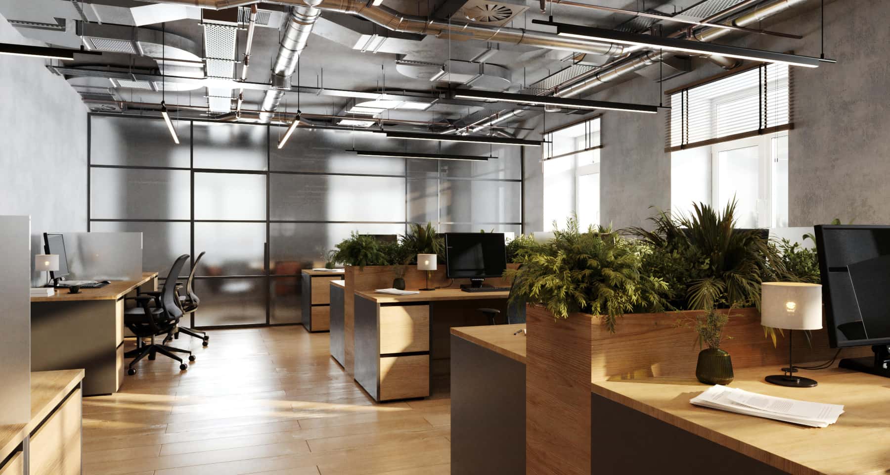 Мінімалізм в деталях Мінімалістичний офіс: натуральні матеріали, світлі кольори та функціональні меблі