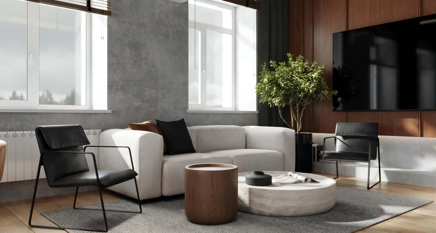 Елегантний мінімалізм Елегантний мінімалістичний дизайн офісу в світлих тонах у 2026.