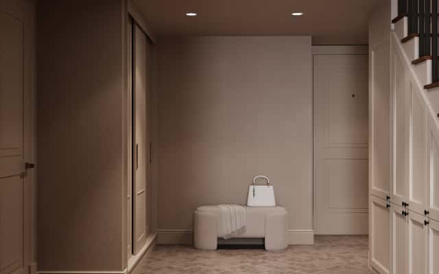 Сучасний інтер'єр квартири 32 м²: стильне поєднання кольорів та текстур для затишної атмосфери.