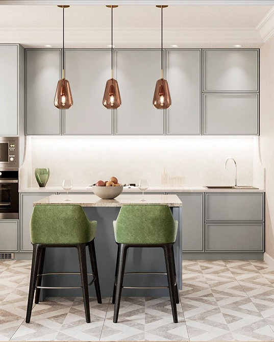 Оновлені кухонні фасади своїми руками: використання молдингів для створення сучасного дизайну у 2026 році.