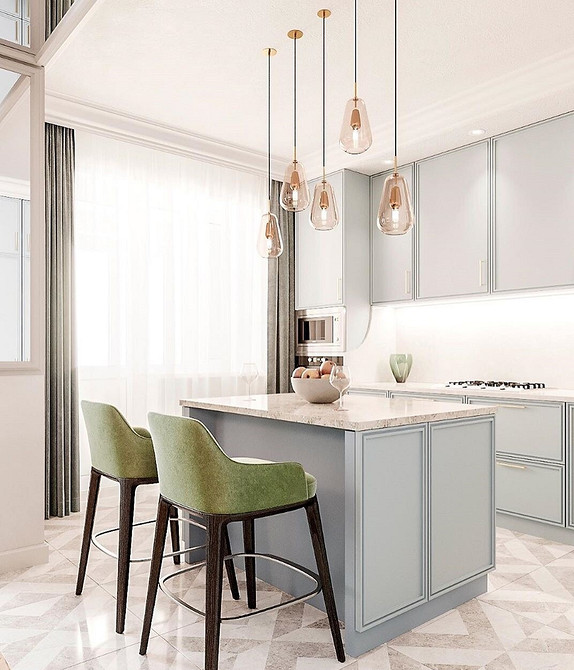 Морилка для кухонних меблів: приклад оновлення старих фасадів для створення стильного інтер'єру.