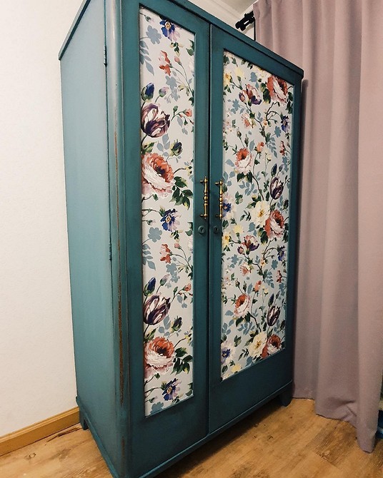 Декор старої шафи Переробка старої шафи: ідеї декорування та оновлення меблів для дому