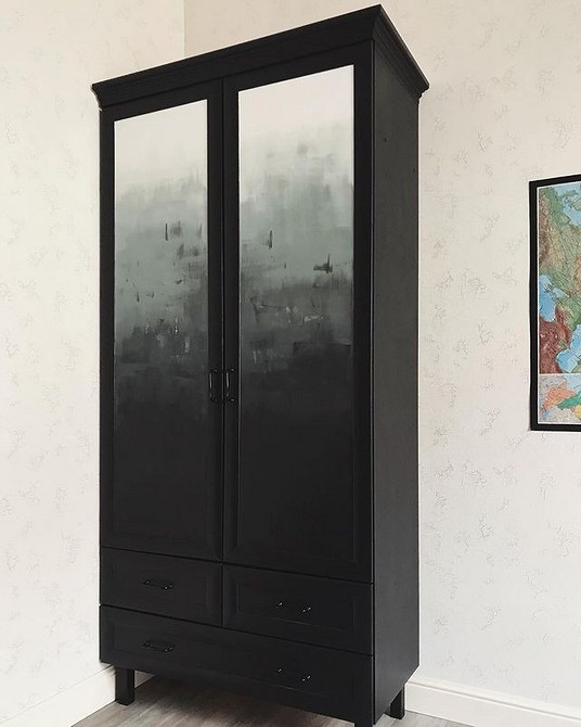 Успішна реставрація шафи Реставрована шафа: приклад вдалого оновлення старих меблів своїми руками
