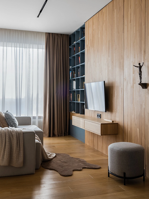 Дизайн кухні-вітальні 2026: стильний інтер'єр з продуманим розташуванням меблів для затишку.