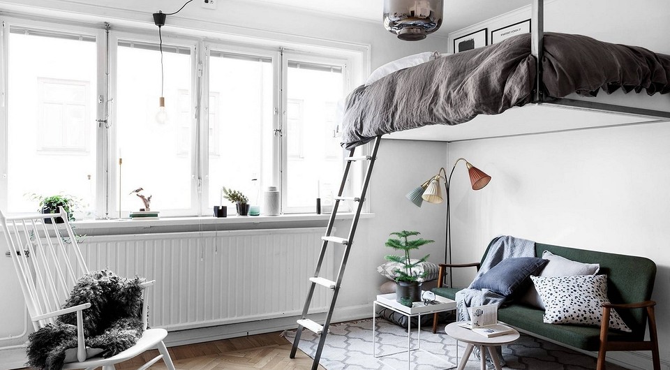 Ліжко-горище: креслення Креслення ліжка-горища своїми руками: розміри та покроковий план для дитячої кімнати.