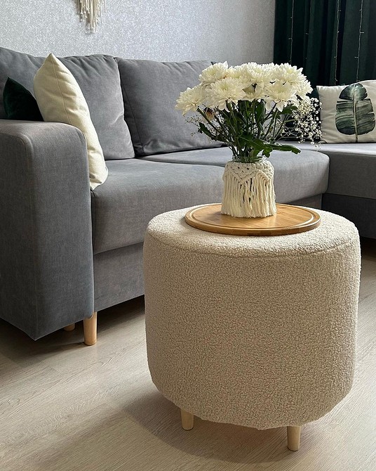 Легкий спосіб зробити пуфік своїми руками: майстер-клас для початківців