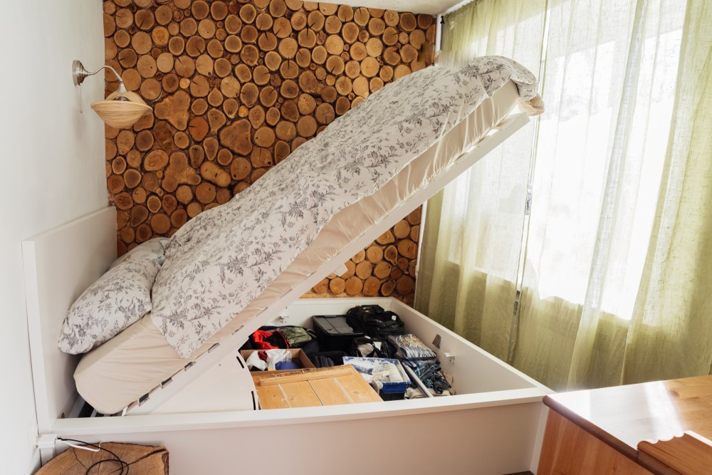 Газліфт для ліжка Механізм газліфт ліжка з підйомним механізмом, демонстрація роботи