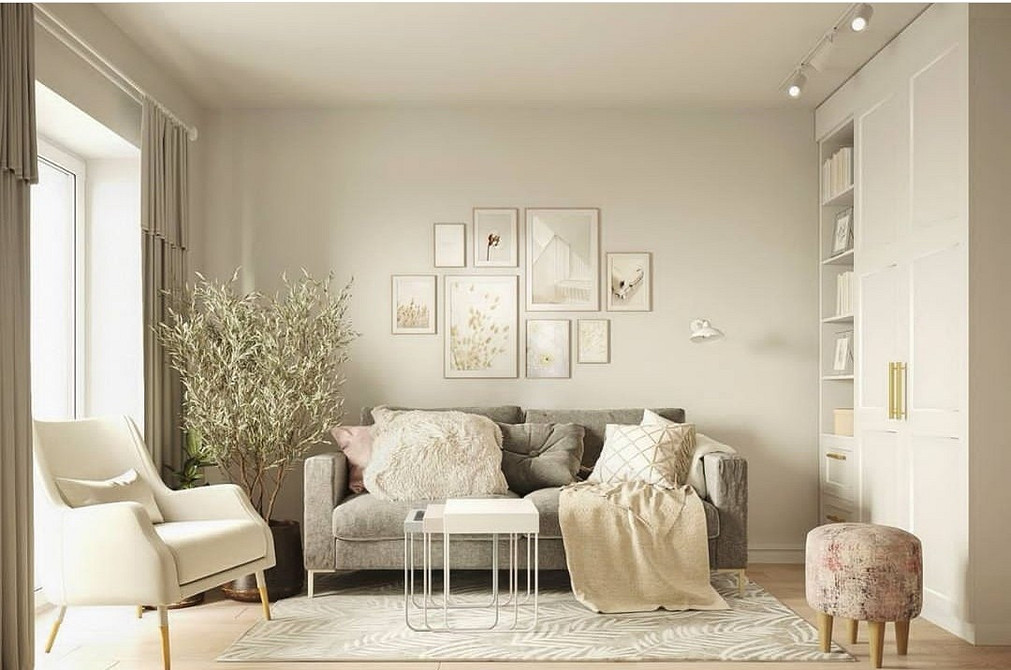 Елегантний диван на ніжках Стильний диван на ніжках в сучасному інтер'єрі квартири: м'які меблі, скандинавський стиль 2026