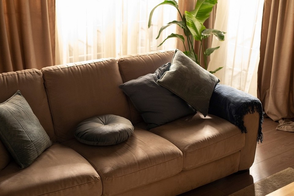 Стильна тканина для дивана Велика палітра кольорів тканини для оббивки дивана, додає затишку вашому інтер'єру