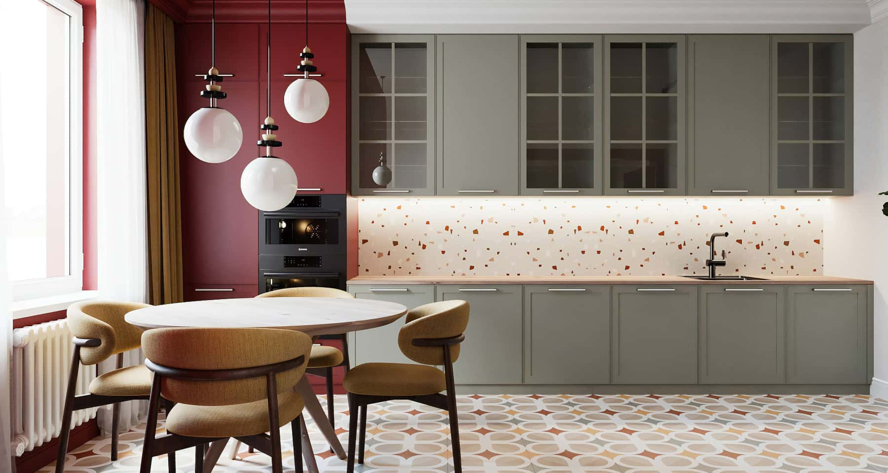 Сучасне поєднання кольорів в інтер'єрі для трендового дизайну у 2026.