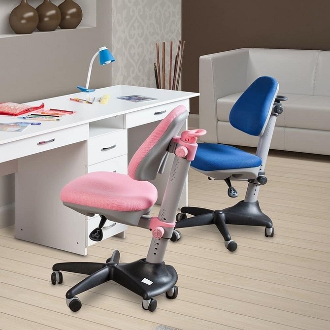Комфортний стілець для навчання Регульований дитячий ортопедичний стілець для школяра для комфортного навчання вдома.