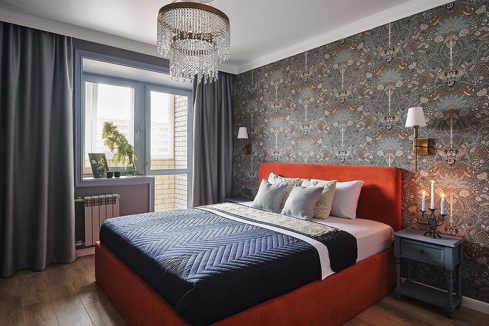 Ліжко з підйомним механізмом Сучасне двоспальне ліжко з підйомним механізмом для зберігання речей