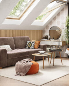 Коричневий диван: як створити затишок та стиль у вашому домі — Коричневий диван