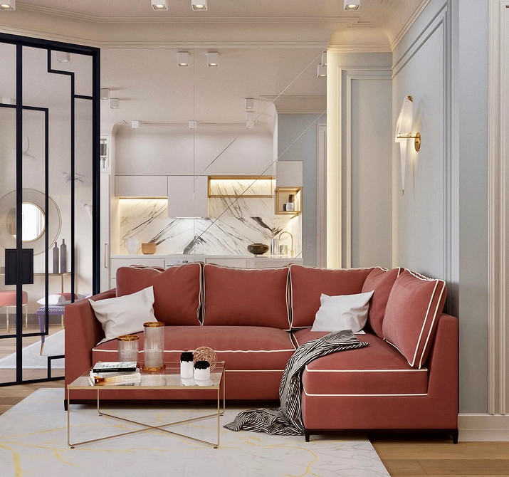 Вибір відтінку червоного дивана для гармонійного інтер'єру: поради