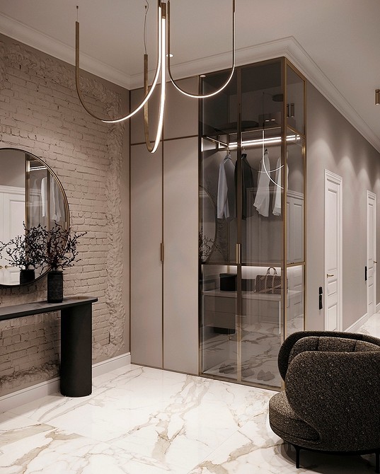 Елегантне шкіряне крісло в кабінеті: робоче місце для продуктивної та комфортної роботи.