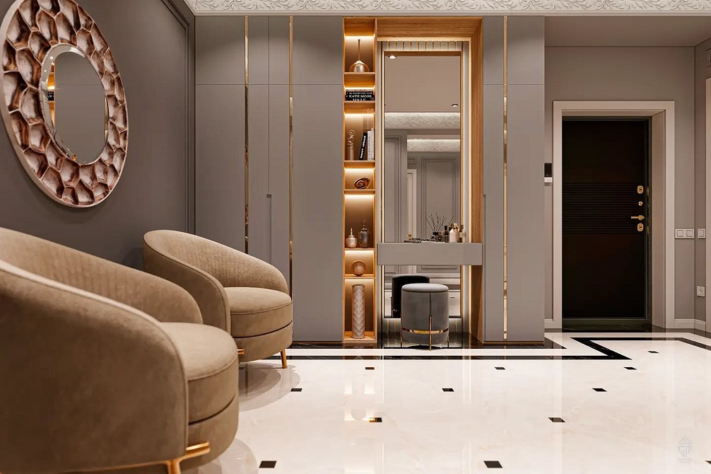 Крісло з велюровою оббивкою в затишному інтер'єрі: найкращий вибір для маленької квартири 2026